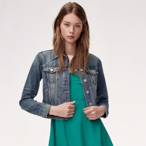 Aritzia Jackets & Blazers - Aritzia Talula Edo Denim Jacket size Small